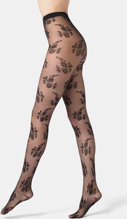 Orobl&ugrave; Ethereal Sheer Tights in Black at Nordstrom, Size Medium