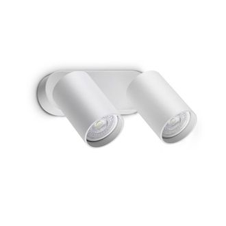 Netlighting Dynamite Twin Ceiling Spotlight White 2x GU10
