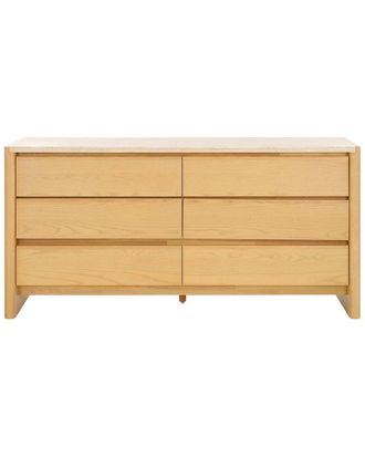 Safavieh Couture Bellarose Travertine Dresser