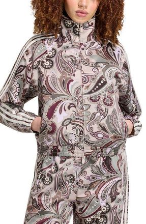 adidas Originals Firebird Paisley Track Jacket in Multicolor/wonder Taupe at Nordstrom, Size Small