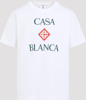 Casablanca T-shirt con stampa logo Casablanca