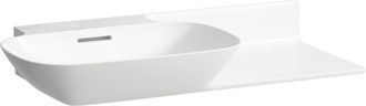 Laufen Laufen - Ino Lavabo, Sin Agujero Para Grifo, Con Rebosadero, Repisa
