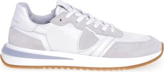 Philippe Model Witte Tropez 2.1 Lage Top Sneakers - Heren - Sneakers - Wit - 42 EU - Leer - Schoenen