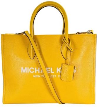 Michael Kors Pre-owned Tote Bag - Dames - Vintage Shopper - Geel - ONE Size - Vintage