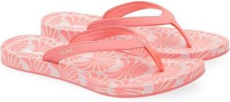 Olukai Uiki Water Resistant Flip Flop in Hot Pink /Pai at Nordstrom, Size 11