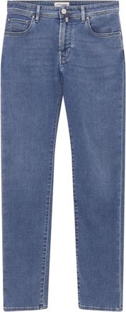 Jacob Cohen Slim-fit Jeans - Heren - Slim Fit Jeans - Blauw - W34 - Katoen - Jeans