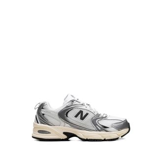 New Balance Sneakers, unisex, Gray, Size: 7 1/2 US Silver Sneakers 530 Style