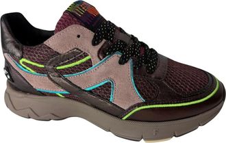 Floris Van Bommel Sneakers - Dames - Sneakers - Bruin - 38 EU - Schoenen