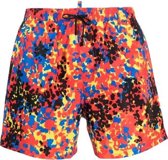 Dsquared2 Swimwear Fantasia - Heren - Strandmode - Veelkleurig - XL - Badmode