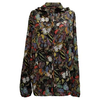 Valentino Valentino Garavani Camubutterfly bedrukte windbreakerjas van polyester in meerdere kleuren