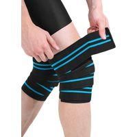 OEM Rodilleras Ergon&oacute;micas (juego De 2) - Soporte Envolvente Para Fortalecimiento Muscular - Duraderas Y Transpirables - 170 Cm - Azul Cielo - Crezuo