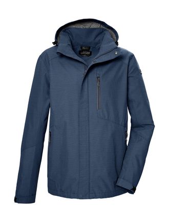 Killtec Funktionsjacke KILLTEC KOS 256 MN JCKT, Herren, Gr. 4XL, blau (dunkelblau), Obermaterial: 100% Polyester;Futter: 100% Polyester, Jacken Funktionsjacke