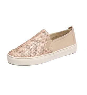 The Flexx Womens Sneak Name Casual Sneaker In Gold