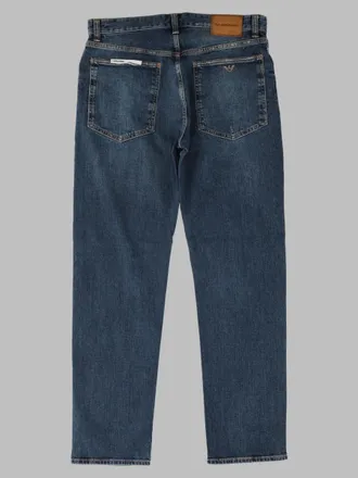 Emporio Armani Regular Fit 5-Pocket Jeans - Blue