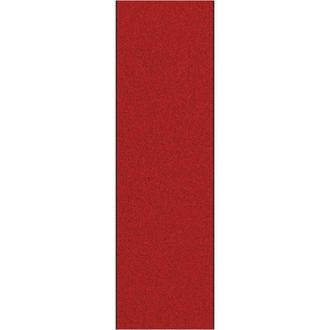 vidaXL Felpudo Rojo Y Negro 120 X 400 Cm Poliamida Y Pvc Vidaxl