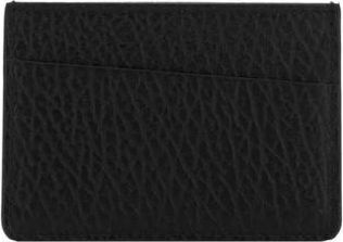 Maison Margiela Lederen Kaarthouder - Dames - Portefeuilles - Zwart - ONE Size - Leer - Accessoires