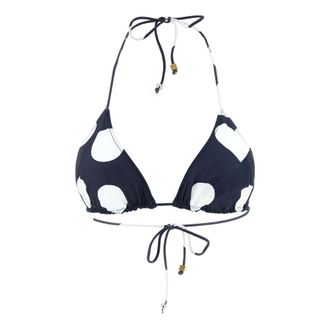 Jacquemus Bikinis, female, Multicolor, Size: M Le Haut De Plage Triangle Bikini Top