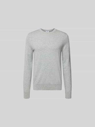 Filippa K Slim Fit Pullover aus Woll-Mix in Mittelgrau, Gr&ouml;&szlig;e XL