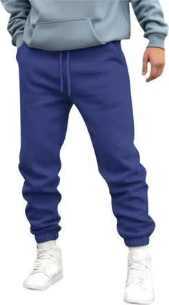 Generic MenS Jogging Bottoms Short Leg-Tracksuit Bottoms Men Loose Fit Cosy Jogging With Pockets Sports Elasticated Waist Trousers For Men Gym Sweatpants Runn