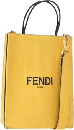 Fendi Pre-owned Mini Bags, female, Yellow, Size: ONE SIZE Pre-owned Vintage Mini Bag