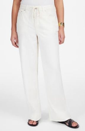 Madewell Drawstring Waist Low Slung Baggy Jeans in Vintage Canvas at Nordstrom Rack, Size 29