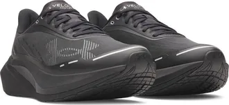 Under Armour UA Velociti Distance Running Shoe in Black/metallic Gun Metal at Nordstrom, Size 10.5