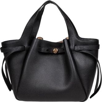 Tory Burch Romy Tote - Dames - Handtassen - Zwart - ONE Size - Leer - Tassen