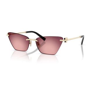 Tiffany & Co. Tf3120 Zonnebril - Dames - Accessoires - Geel - Maat: 61 MM Polyamide