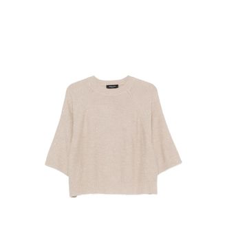 Fabiana Filippi Sequin-embellished Raglan-sleeve Sweater