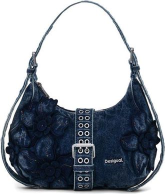 Desigual Floral Shoulder Bag in Blue at Nordstrom