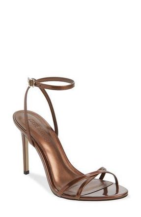 Steve Madden Ankle Strap Stiletto Sandal in Topaz Pearl at Nordstrom Rack, Size 6