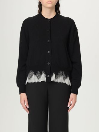 Alexander McQueen Cardigan a girocollo McQueen in cotone