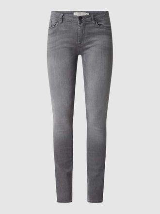 Ichi Skinny Fit Jeans mit Stretch-Anteil Modell Erin Izaro in Hellgrau, Gr&ouml;&szlig;e 25