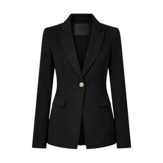 Liu Jo Blazers, female, Black, Size: 2XL Slim Fit Technical Blazer