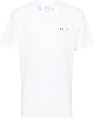 Ralph Lauren White Logo Print T-shirt