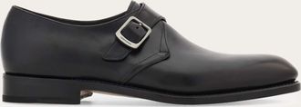 Ferragamo Uomo Single monkstrap Tramezza Marrone Taglia 40.5