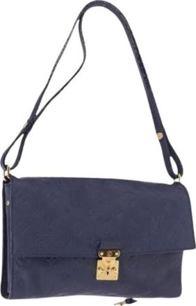 Louis Vuitton Pre-owned Shoulder Bags, female, Blue, Size: ONE SIZE Pre-owned Shoulder Bag
