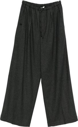 Closed Wool Blend Trousers-Donna