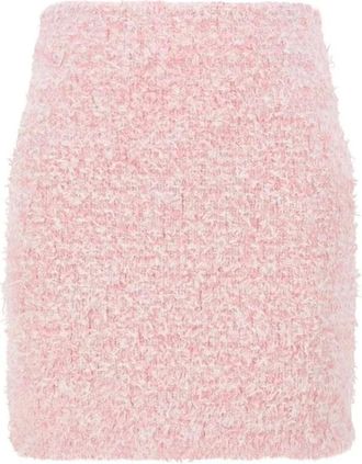 Balenciaga Rokken, Dames, Roze, L, Monochrome Mini Rok