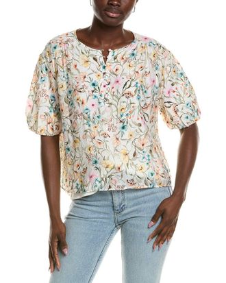Vince Camuto Printed Blouse