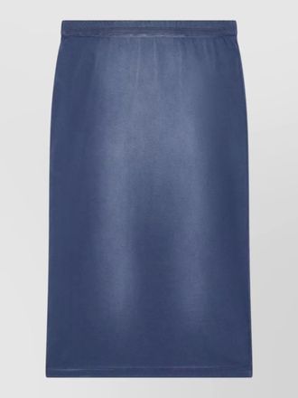 Acne Studios womens skirt elastic waistband midi style