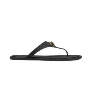 Versace Flip Flops, female, Black, Size: 11 US Medusa Thong Sandals