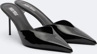 PARIS TEXAS Lidia patent leather mules