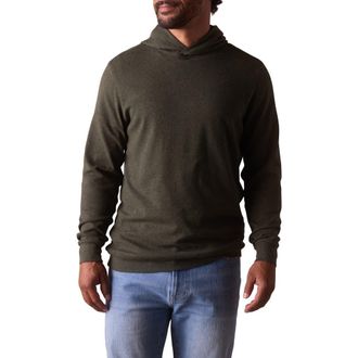 The Normal Brand Puremeso Essential Hoodie in Olive at Nordstrom, Size Medium