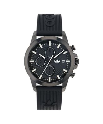 adidas Originals Adidas Originals Expression Two Chrono Unisex Zwart Horloge AOFH24521