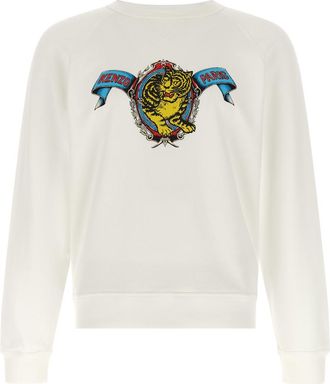 Kenzo White Crew Neck Sweatshirt