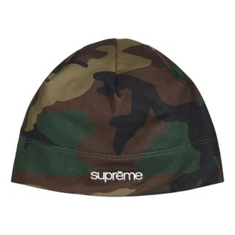 SUPREME SS26 Base Layer Beanie Woodland Camo SUP-SS26-1023-CMO