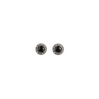 Ann Demeulemeester Aimy Oorbellen - Dames - Oorbellen - Grijs - ONE Size - Leer - Accessoires