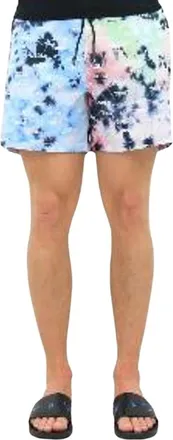 In Gold We Trust Badmode, Heren, Veelkleurig, S, Tie Dye Zwemshorts