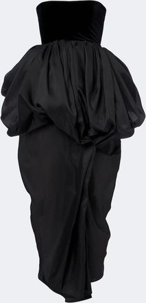 Khaite Abito midi Bronte in organza